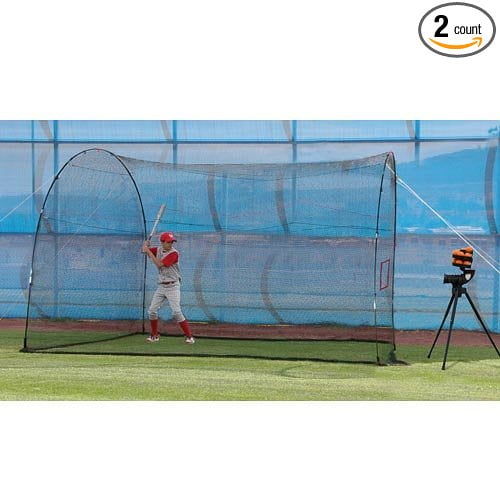 Heater Batting Cage With Pitching Machine BASEBALLXGEAR